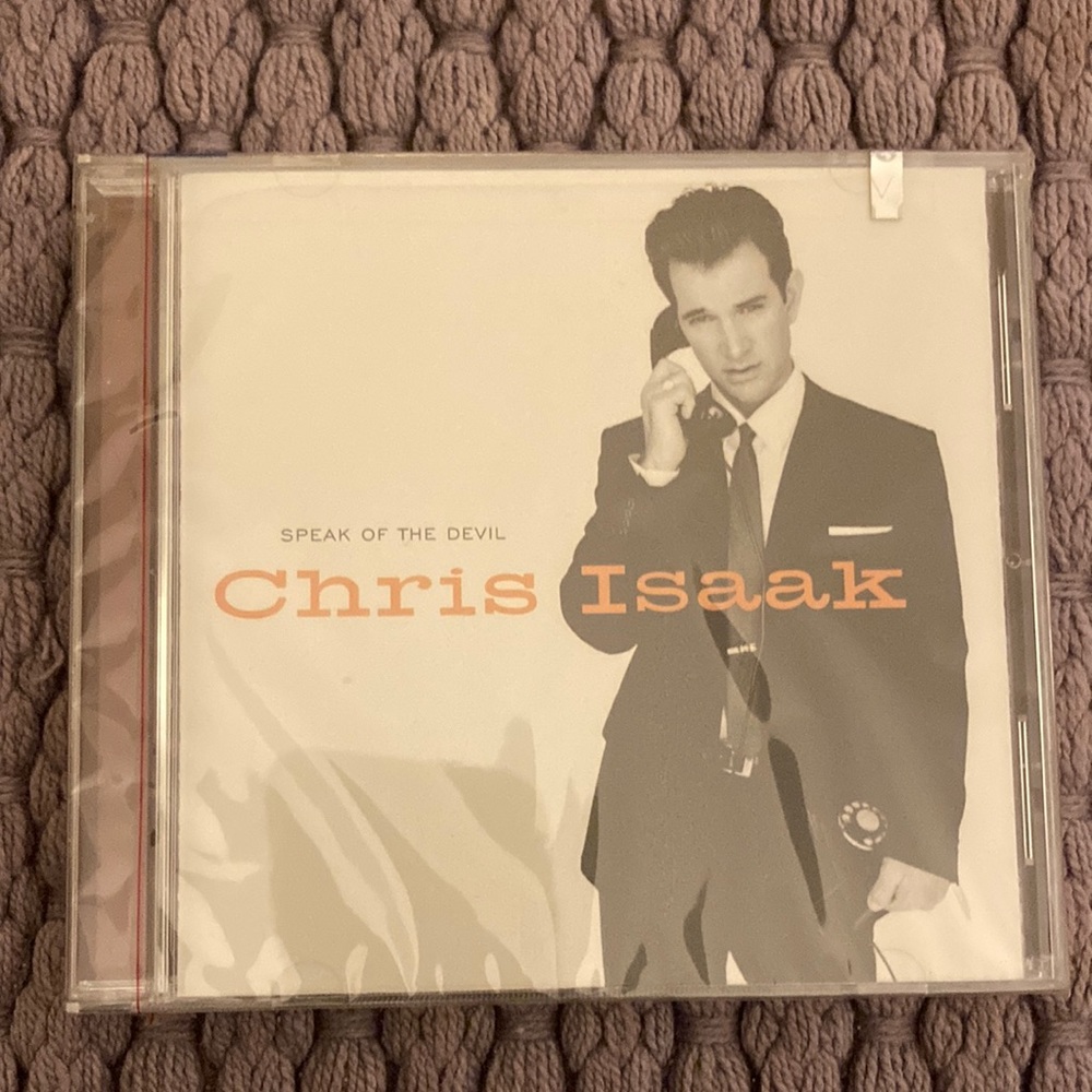 NWOT CD: Chris Isaak’s, “Speak of the Devil”.